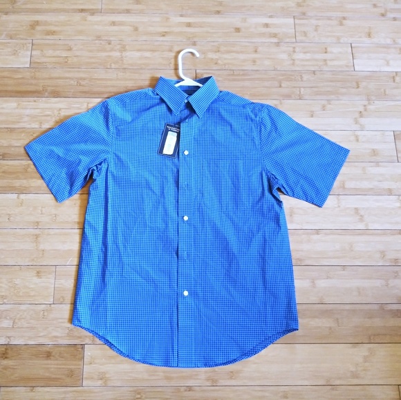 Roundtree & Yorke Other - Roundtree Yorke Short Sleeve Button Front Small S